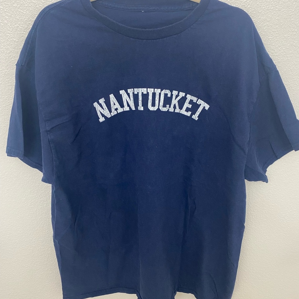 Navy Blue Nantucket T-Shirt Size XL